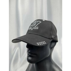 Бейсболка 47 Brand Бейсболка НХЛ Анахайм Дакс для мужчин и женщин, размер 58, черный/графит