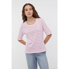 Футболка Baon B2324209, размер 46, pink striped