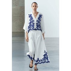 Блуза Zara, размер S, белый