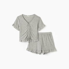 Пижама Kaftan, размер 48/50, серый