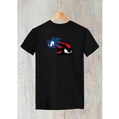 Футболка Zerosell Соник Сего Sonic Sega, размер M, черный