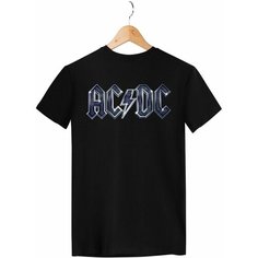Футболка Zerosell Рок Rock Аси Диси Ac Dc, размер M, черный