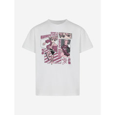 Футболка Demix Sport Style Girls T-Shirt, размер 158/164, белый