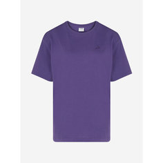 Футболка спортивная Demix W D Oversized Pack Tee, размер 42/44, фиолетовый