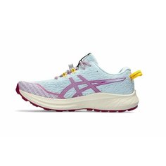 Кроссовки ASICS Fuji Lite 4, размер US 6.5, голубой, белый