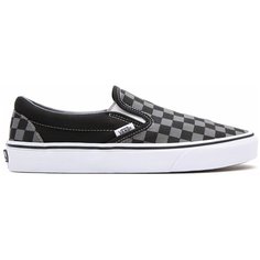 Кроссовки VANS UA CLASSIC SLIP-ON, размер 7.5 US, белый, черный, коричневый