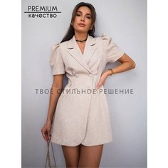 Платье Olivia Bellucci, размер 42, бежевый