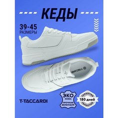 Кеды T.Taccardi Осень-зима 2024, полнота G, размер 42, белый
