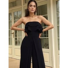 Комбинезон Olivia Bellucci, размер 46, черный
