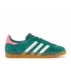 Кроссовки adidas Originals Gazelle Indoor, размер 7 US, зелeный