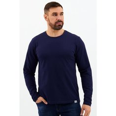 Футболка FIXXSELFIXX, размер 48, темно-синий