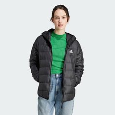 Пуховик adidas Essentials Light Down, размер L INT, black