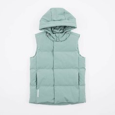 Жилет утеплённый КОТОФЕЙ, размер 122, зелeный