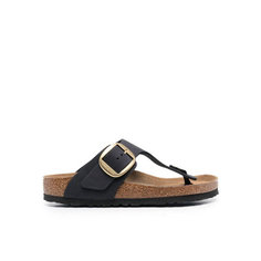 Шлёпанцы Birkenstock Gizeh, размер 41 Narrow EU, черный