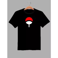 Футболка клан Учиха, размер XXXL, черный ZA Print