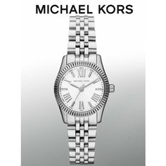 Наручные часы MICHAEL KORS, серебристый гильоше