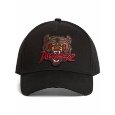 Бейсболка DSQUARED2 для мужчин, размер OneSize, черный