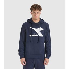 Толстовка Diadora HOODIE CHROMIA, размер TXXL, , синий