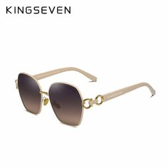 Солнцезащитные очки KINGSEVEN, бежевый