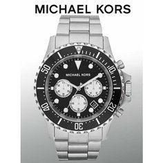Наручные часы MICHAEL KORS, серый, черный
