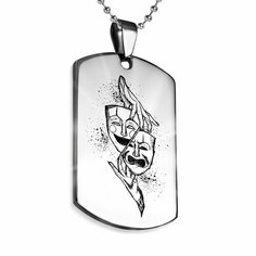 Колье Metallomania, серебристый