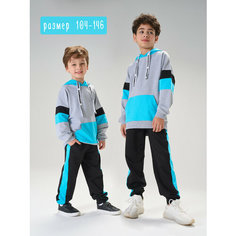 Комплект одежды КотМарКот, размер 128, серый