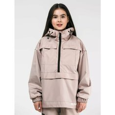 Ветровка NIkki Bambino, размер 158, бежевый, розовый