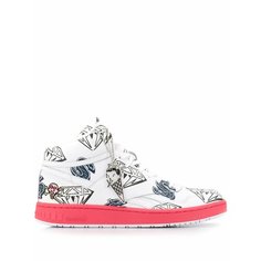 Кроссовки Reebok, размер 4 US, серебристый