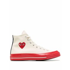 Кроссовки COMME des GARCONS x Comme des Garcons PLAY Chuck 70, размер 8.5 US, красный