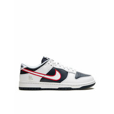 Кроссовки NIKE Dunk Low, размер 9 US, серебристый