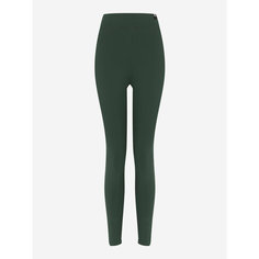 Легинсы Kappa Authentic Womens Leggings, размер 44, темно-зеленый