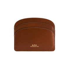 Картхолдер A.P.C., коричневый