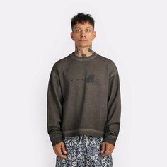 Свитшот Stampd, размер S, , коричневый