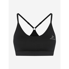 Топ спортивный Demix W D Fitness AA Bra, размер 42, черный