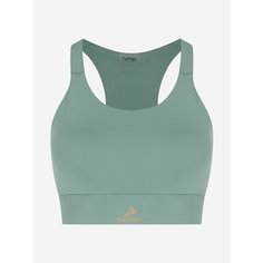 Топ спортивный Demix W D Running Trail Rapid Bra, размер 46, зелёный