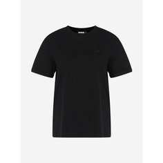 Футболка Demix W D Basic Solid Loose T-shirt, размер 50/52, черный