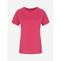 Футболка Demix W D Fitness AA SS T-Shirt, размер 48, фуксия