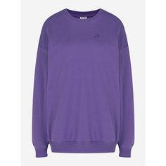 Свитшот Demix W D Oversized Pack Sweatshirt, размер 50/52, , фиолетовый