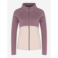 Джемпер OUTVENTURE Lodge Womens Fleece Jumper, размер 50, , фиолетовый/розовый