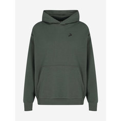 Худи Demix M D Oversized Pack Hoodie, размер 44/46, , темно-зеленый