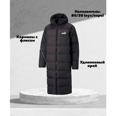 Пуховик PUMA, размер L, черный