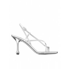 Босоножки JIMMY CHOO Etana, размер 39.5 EU, серебряный