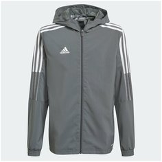 Олимпийка adidas Tiro 21, размер 140, серый