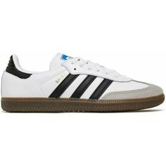 Кроссовки adidas Samba OG, полнота D, размер 6 US, белый