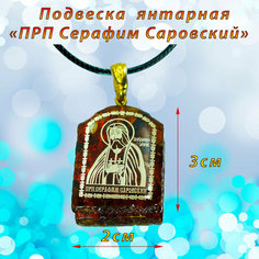 Колье, янтарь, коричневый, золотой T&Z Mineral