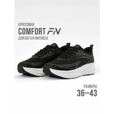 Кроссовки FN Comfort, полнота F (EU)/ на среднюю стопу, размер 40, черный/белый ФН