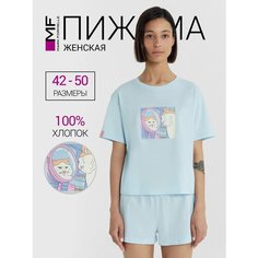 Пижама MARK FORMELLE, размер XL, голубой