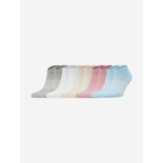 Носки GSD Unisex Sneaker socks 10-pack, комплект, 10 пар, размер 39/42, мультицвет