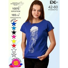 Футболка FIXXSELFIXX, размер 58