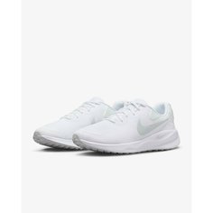 Кроссовки NIKE Revolution 7, полнота F (EU)/ на среднюю стопу, размер 11.5 US, белый